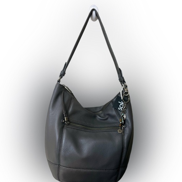The Sak Black Leather Hobo Bag - Picture 12 of 16
